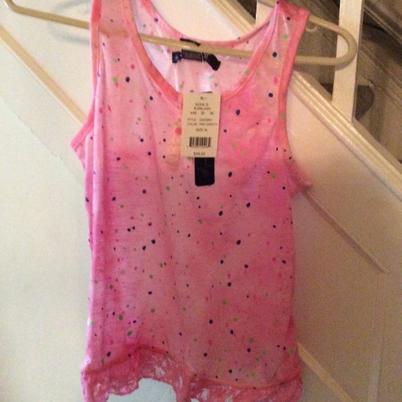 New with Tags, 2 Girls XL Tee Tops Ruffles & Lace - Picture 2 of 8