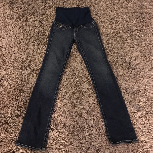 True Religion maternity jeans