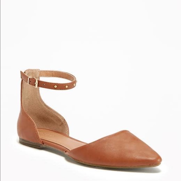 Ankle Strap Ballet Flats