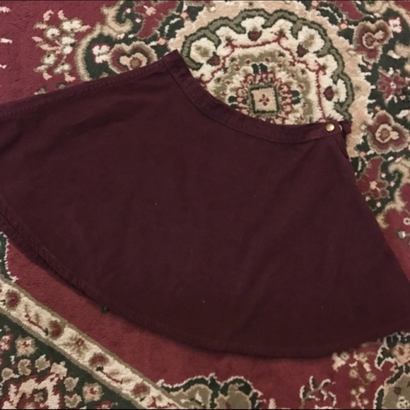 American apparel corduroy skirt