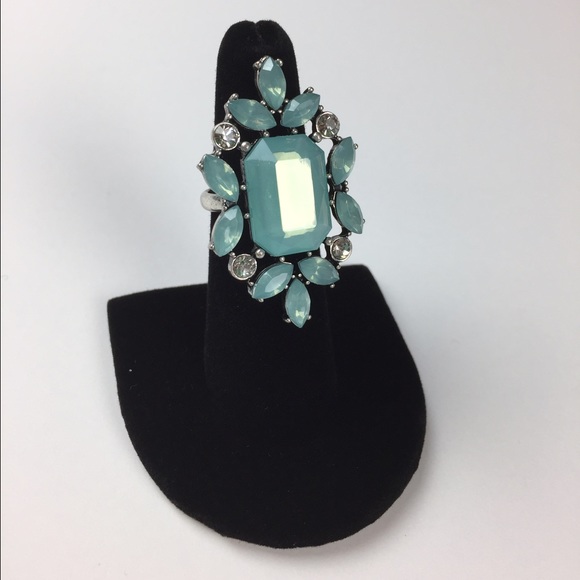 Blue Statement Ring
