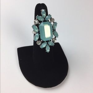 Blue Statement Ring