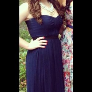 BCBGMAXAZRIA navy dress