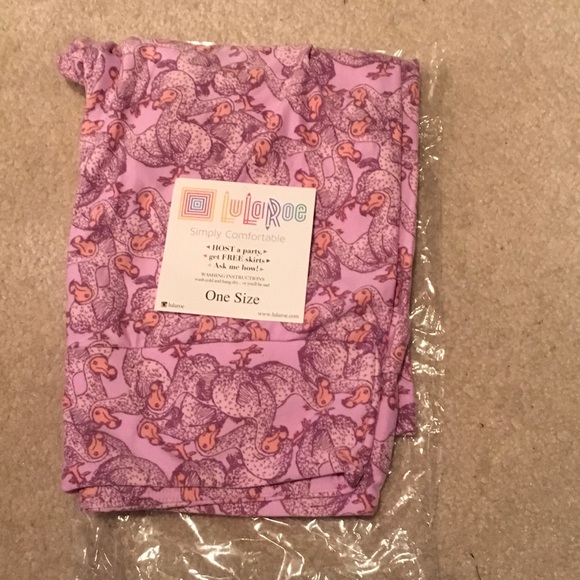 LuLaRoe OS Dodo Bird Leggings BNWT