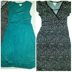 Bundle of 2 dresses and 4 tops size M