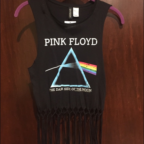 PINK FLOYD CUTOFF FRINGE TANK