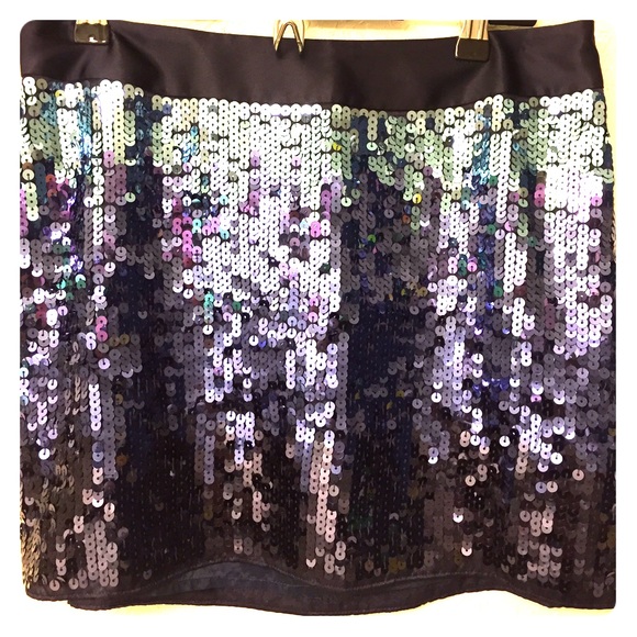 Express Sequin mini Skirt