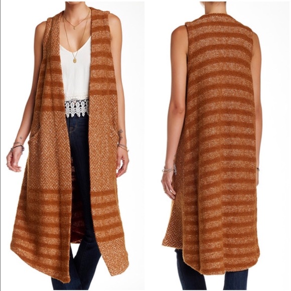 Free People Queens Park Maxi Knit Vest