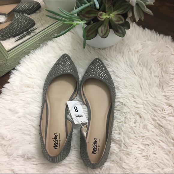 Rhinestone Mossimo Flats