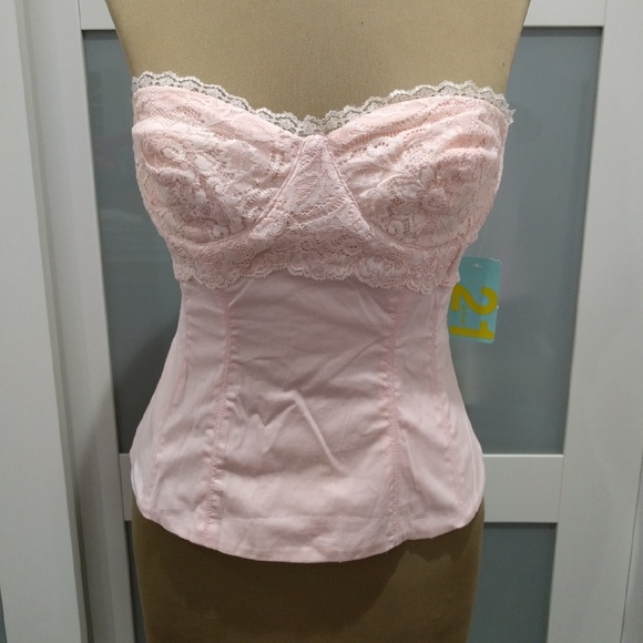 Forever 21 Pink Corset