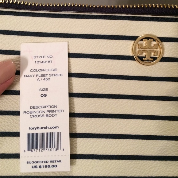Tory Burch Robinson Fleet Stripe Crossbody - Picture 4 of 4
