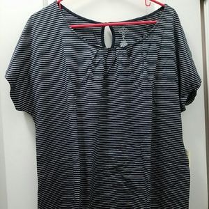 Short Sleeve Stripped TEE