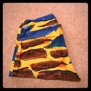 LuLaRoe OS Whales Leggings New