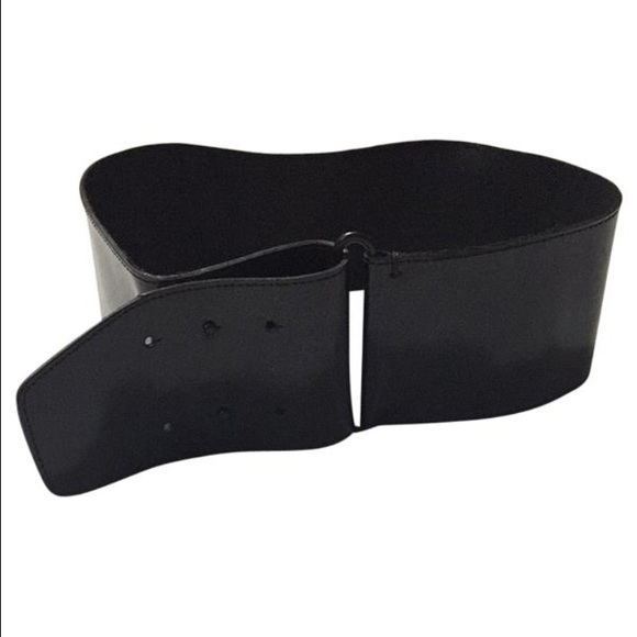Club Monaco Patent Leather Belt