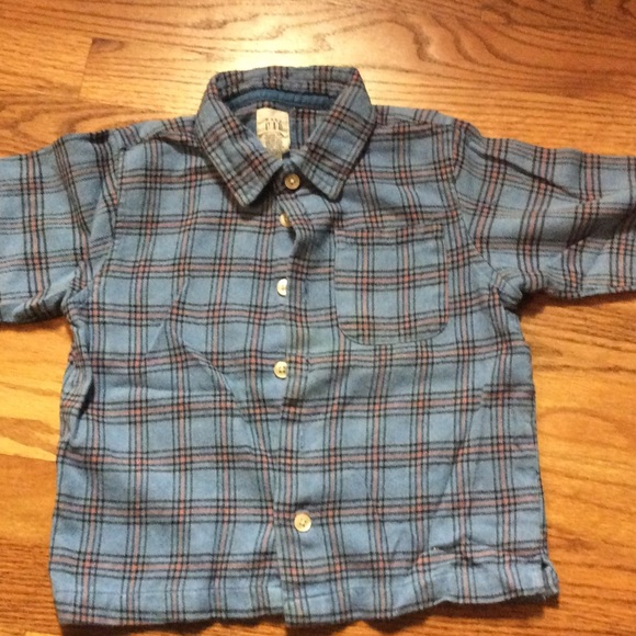 Baby gap flannel