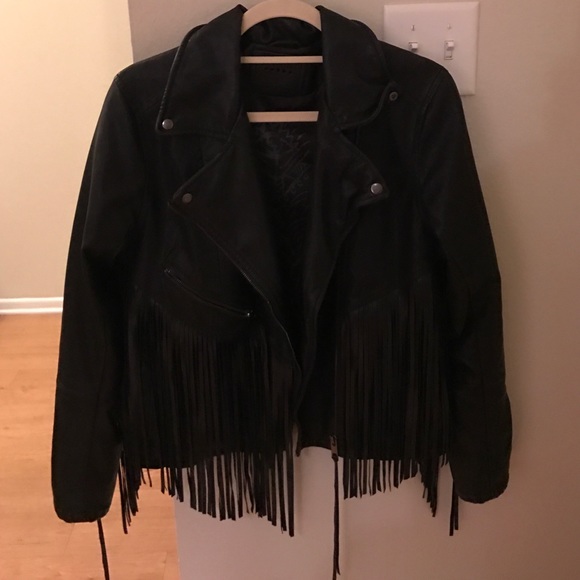 Leather jacket