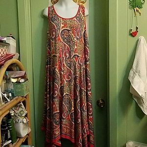 Ladies handkerchief dress (belt not encluded)