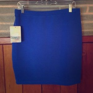 Tight Blue Skirt