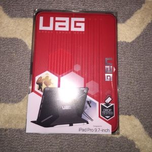 NEW UAG iPad Pro 9.7 in Red/Black Tablet Case