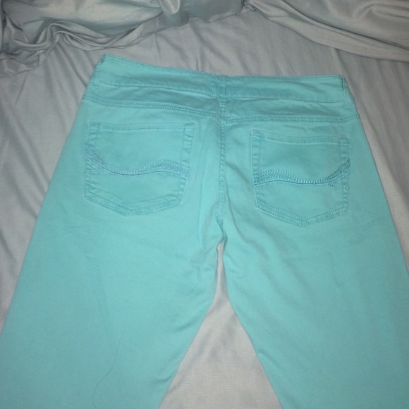 Turquoise jeans - Picture 2 of 3