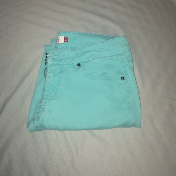 Turquoise jeans - Picture 3 of 3