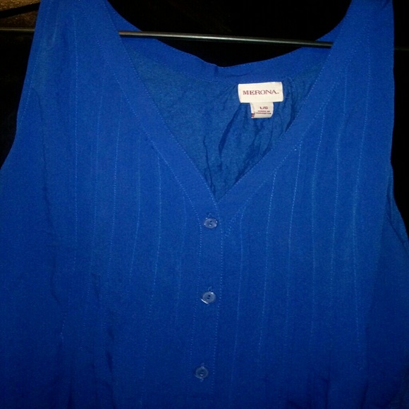 Sleevless pintuck shirt Merona