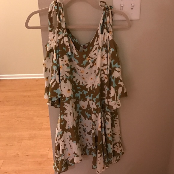 Off shoulder free people dress