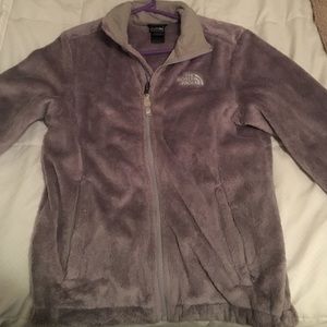 Gray north face jacket