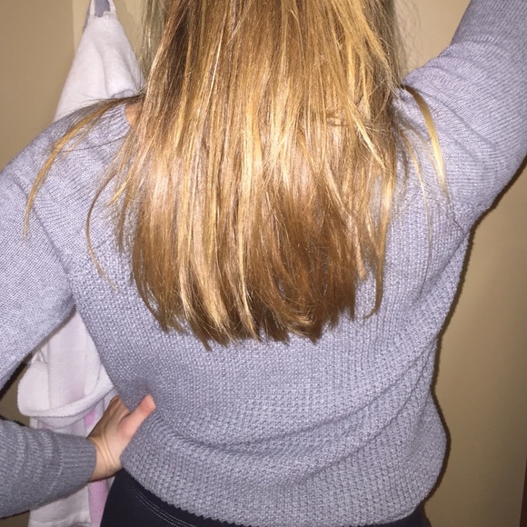 Comfy grey sweater - Picture 3 of 4