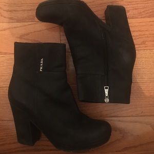 Black Leather Boots