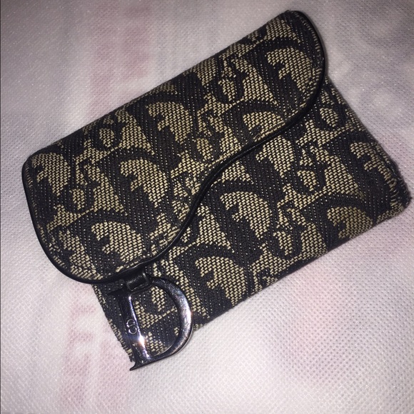 dior monogram card holder