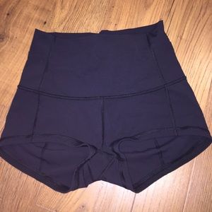 Lululemon high waisted shorts