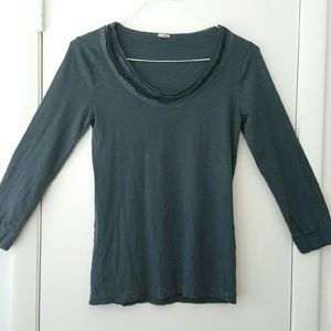DONATED!! J. Crew Blue Long Sleeve Shirt