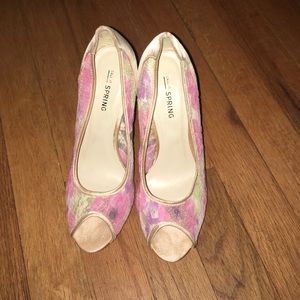 Call It Spring | Floral Heels