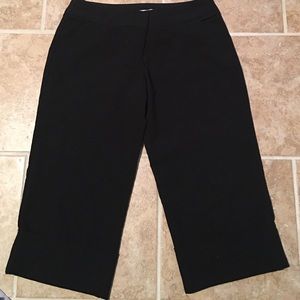 Maurice's black dress Capris