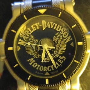 Harley Davidson Mens Bulova Watch