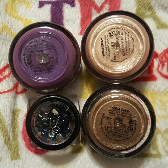 Make Up Forever Aqua Creme eyeshadow & beads