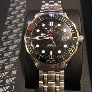 Omega Men's 50th Anniversary James Bond watch.