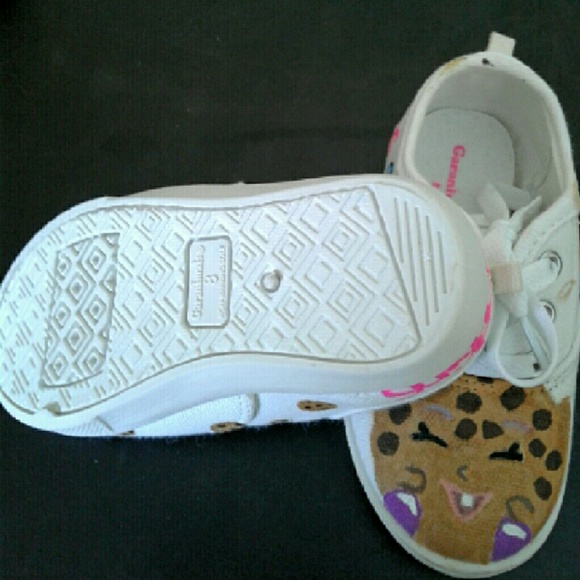 Hand Painted Canvas Shopkins Shoes - Picture 2 of 2