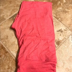 NEW  OS Lularoe Leggings - Heathered Pink