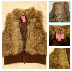 Little Diva's. Faux Fur Shell
