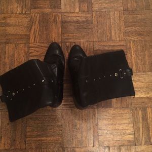 Black fry boots