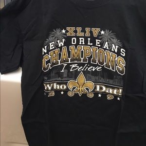 09' NFL Saints Championship Tee