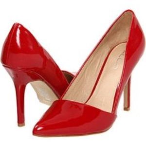 Red Aldo Romelia pointed heel