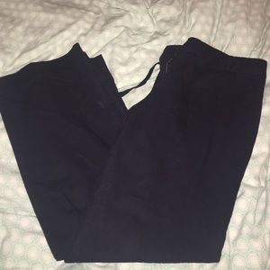 Jcrew linen navy pants