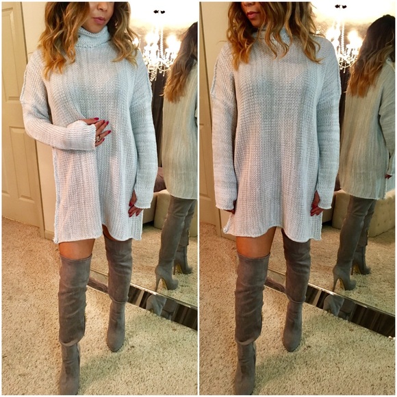 🌟HP 🎉 One last Gray Light Weight Sweater - Picture 2 of 4