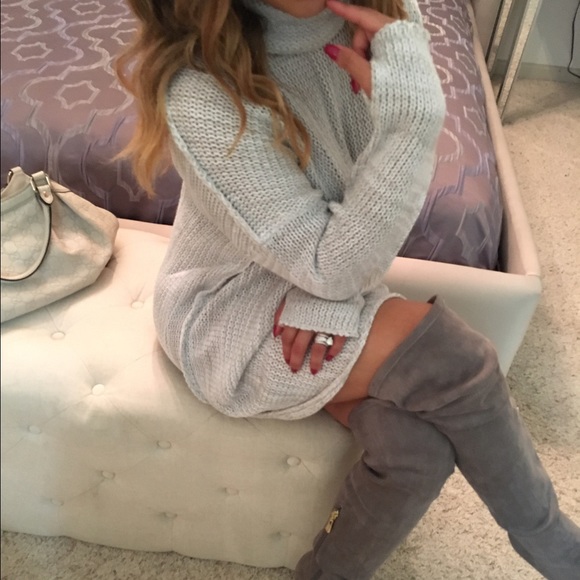 🌟HP 🎉 One last Gray Light Weight Sweater - Picture 4 of 4