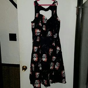 Torrid Skull and Feather Dress