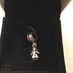 Pandora My Little Girl Charm- never used/worn