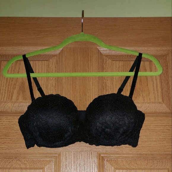 Cute lacy black bra